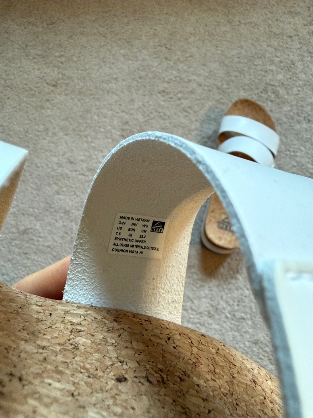 Reef Cushion Vista Hi Womens Platform - Picture 4 of 4
